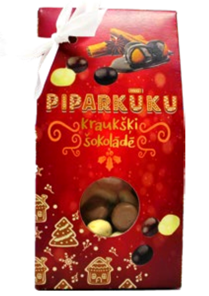 Piparkūku kraukšķi šokolādes glazūrā
