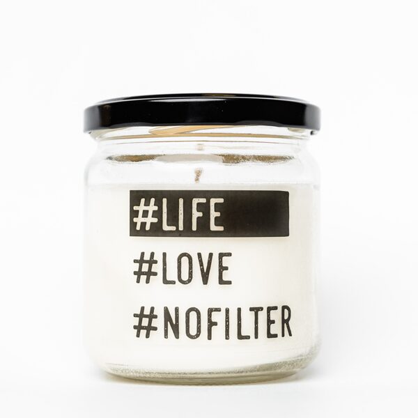 Svece "No filter"